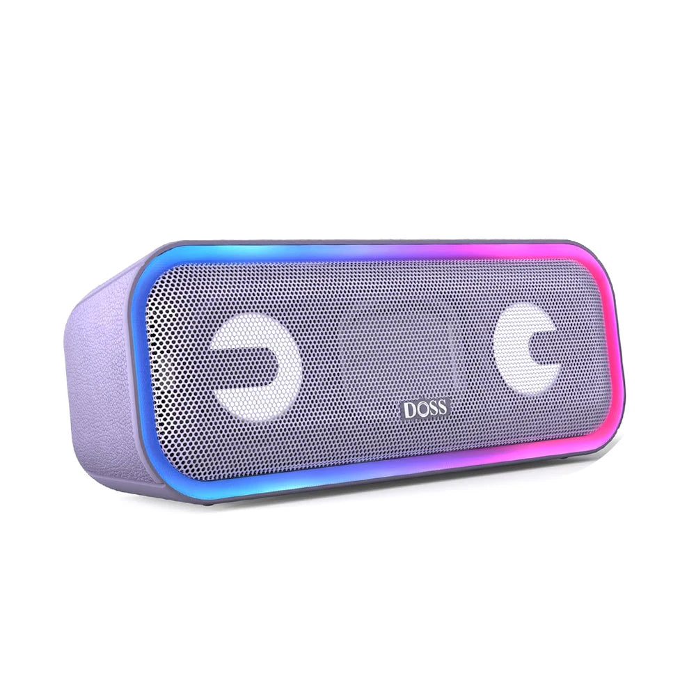 DOSS Bluetooth Speaker 24W Powerful Sound Bass Subwoofer Sound Box TWS Pairing IPX6 Waterproof Outdoor Portable Wireless Speaker