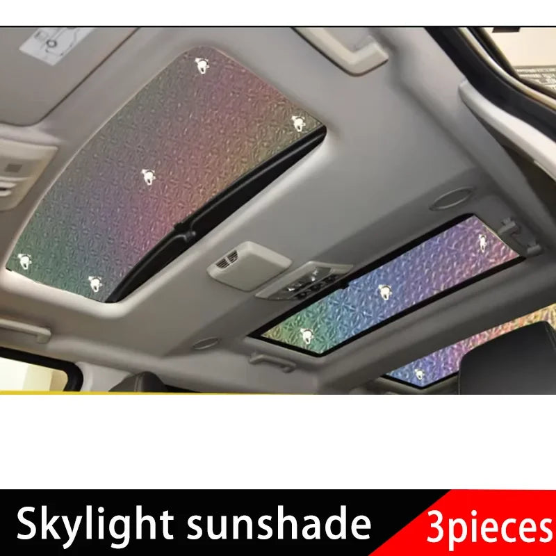 For Land Rover Discovery 4 Accessories 2009~2016 LR4 L319 Car Sun Visors Front Sun Window Visor Sunshade Covers Car Accessories