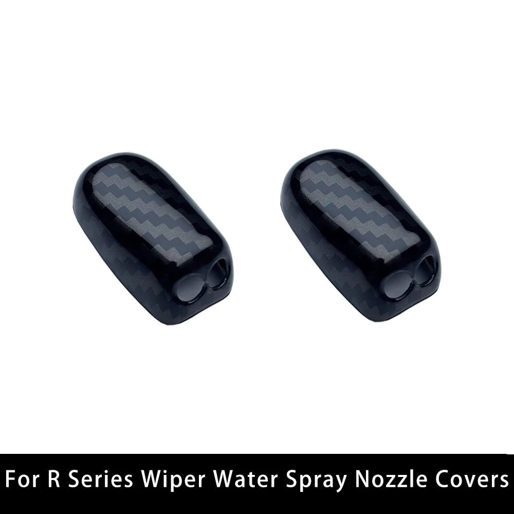 For MINI Cooper S One Countryman R60 R55 R56 R57 R58 R59 R50 R53 Union Jack Car Wiper Water Spray Nozzle Covers Auto Accessories