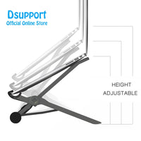 NEXSTAND K2 Laptop Stand Folding Portable Laptop Stand Viewing Angle Height Adjustable Bracket Laptop Accessories Cooling Holder