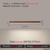 Living room lights kitchen restaurant lamps modern led ceiling lamp Nordic balcony porch bedroom entrance light office lighting