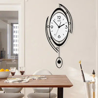 Modern Nordic Wall 3D Creative Clock Living Room Bedroom Art Decor New