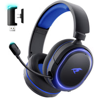 Picun G2PRO Wireless Gaming Headset Bluetooth 2.4G Headphones 7.1 Surround 5ms Low Latency ENC Mic for PC PS4 PS5 Phone Switch
