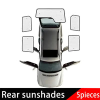 For Land Rover Discovery 4 Accessories 2009~2016 LR4 L319 Car Sun Visors Front Sun Window Visor Sunshade Covers Car Accessories