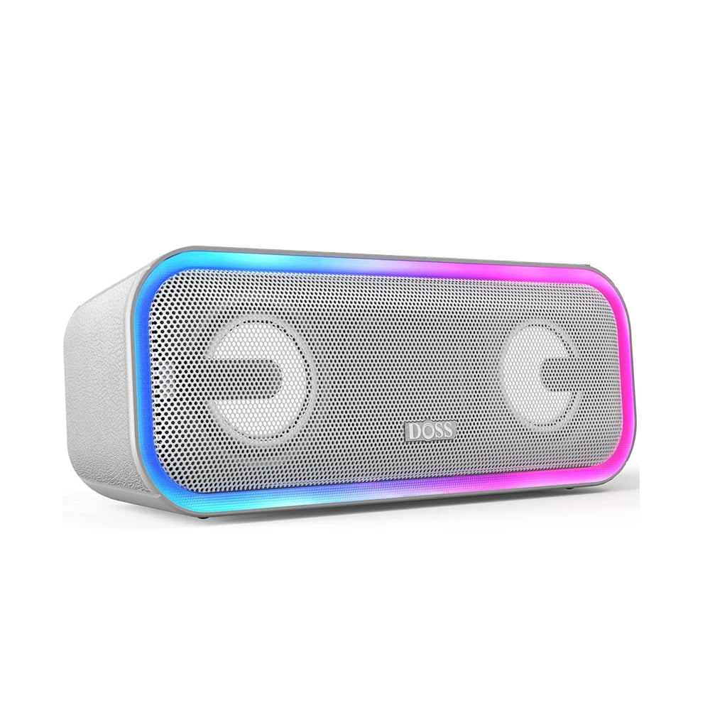 DOSS Bluetooth Speaker 24W Powerful Sound Bass Subwoofer Sound Box TWS Pairing IPX6 Waterproof Outdoor Portable Wireless Speaker