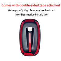 For MINI Cooper S JCW F55 F56 F66 F65 Car Exterior Trim Antenna Decoration Cover Sticker Car-Styling Accessories