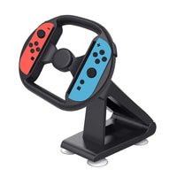 Racing Wheel Grip with Suction Cup Base Gaming Steering Wheel for Nintendo Switch2 Joy-Con Accessories Steering Wheel Grip Stand