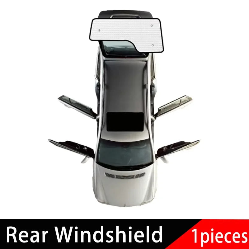 For Land Rover Discovery 4 Accessories 2009~2016 LR4 L319 Car Sun Visors Front Sun Window Visor Sunshade Covers Car Accessories