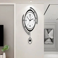Modern Nordic Wall 3D Creative Clock Living Room Bedroom Art Decor New