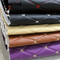 45*160cm Synthetic Leather Fabric 0.7mm  PVC Fabrics for Car Floor Seat Cushion Background Wall Upholstery Material Accessories