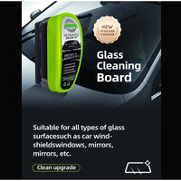 Car Glass Oil Film Remover Automotive Car Glass Sponge Cleaning Brush Front Inside Windshield Glass Oil Film Cleaning Agent