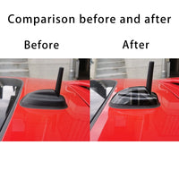 For MINI Cooper S JCW F55 F56 F66 F65 Car Exterior Trim Antenna Decoration Cover Sticker Car-Styling Accessories