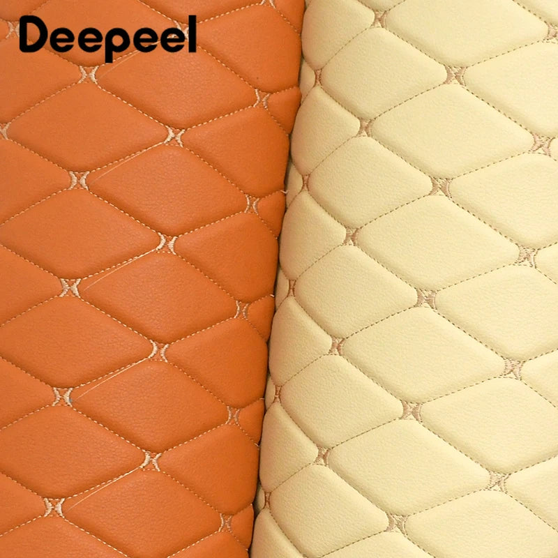 45*160cm Synthetic Leather Fabric 0.7mm  PVC Fabrics for Car Floor Seat Cushion Background Wall Upholstery Material Accessories