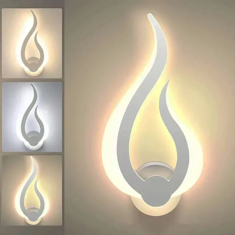 Modern LED wall lights creative lighting fixtures indoor home decoration lighting bedroom living room sofa background decoration