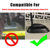 For MINI Cooper S JCW F55 F56 F66 F65 Car Exterior Trim Antenna Decoration Cover Sticker Car-Styling Accessories