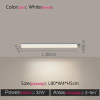 Living room lights kitchen restaurant lamps modern led ceiling lamp Nordic balcony porch bedroom entrance light office lighting