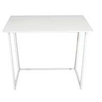 Small Desk for Small Spaces, Easy Assemble Foldable Computer Desk for Laptop,Writing Workstation for Home Office